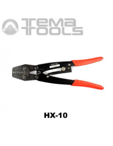 Ручний інструмент для обтиску наконечників HX-10 (1,5-10 мм²) механічний