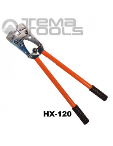 Ручний інструмент для для обтиску наконечників HX-120 (6-120 мм²) механічний