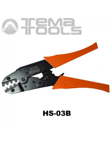Інструмент опресувальний HS-03BC (0.5-6 мм²) ручний для розрізних наконечників