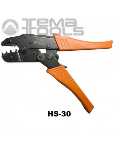 Инструмент опрессовочный HS-30 (0.5-6 мм²) ручной для наконечников с изоляцией