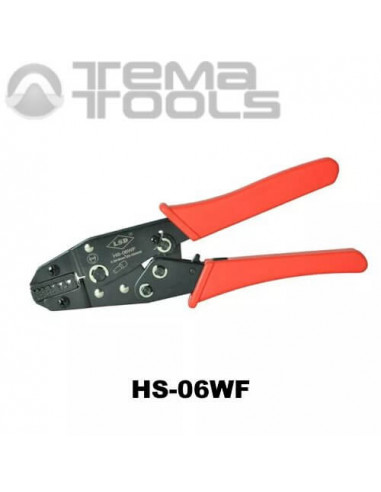 Инструмент опрессовочный HS-06WF (0.5-6 мм²) ручной для втулочных (трубчатых) наконечников