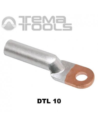 Кабельный наконечник медно-алюминиевый DTL 10