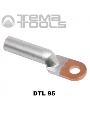 Кабельний наконечник мідно-алюмінієвий DTL 95