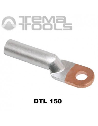 Кабельний наконечник мідно-алюмінієвий DTL 150