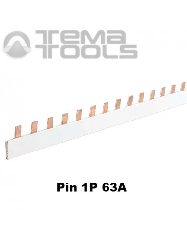Шина соединительная Pin 1P 63А 1м
