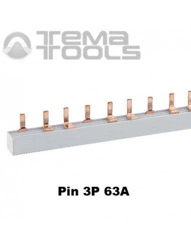 Шина соединительная Pin 3P 63А 1м