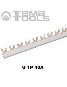 Шина соединительная U 1P 40А 1м