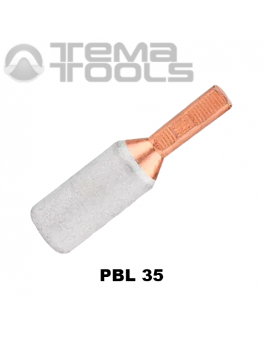 Наконечник силовой PBL 35 (GTLC) штыревой медно-алюминиевый