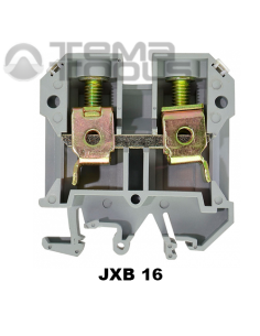 Клемма проходная винтовая JXB 16 на DIN-рейку