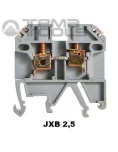 Клема прохідна гвинтова JXB 2,5 на DIN-рейку