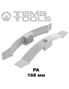 Затискач для кабелю на 10 проводів 168 мм PA пластиковий...