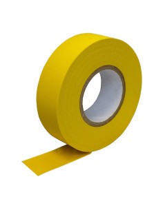 Изоляционная лента ПВХ 0.13мм x 19мм x 20м желтая