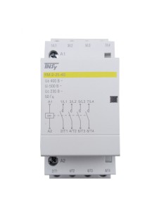 Контактор модульный КМ-2-25-40 25А 230AC 4NO 4р 2мод. на...