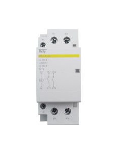 Контактор модульный КМ-2-40-20 40А  230AC 2NO 2р 2мод. на...