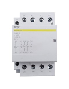 Контактор модульный КМ-3-40-22 40А 230AC 2NO-2NC 4р 3мод....