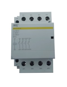 Контактор модульный КМ-3-40-40 40А 230AC 4NO 4р 3мод. на...
